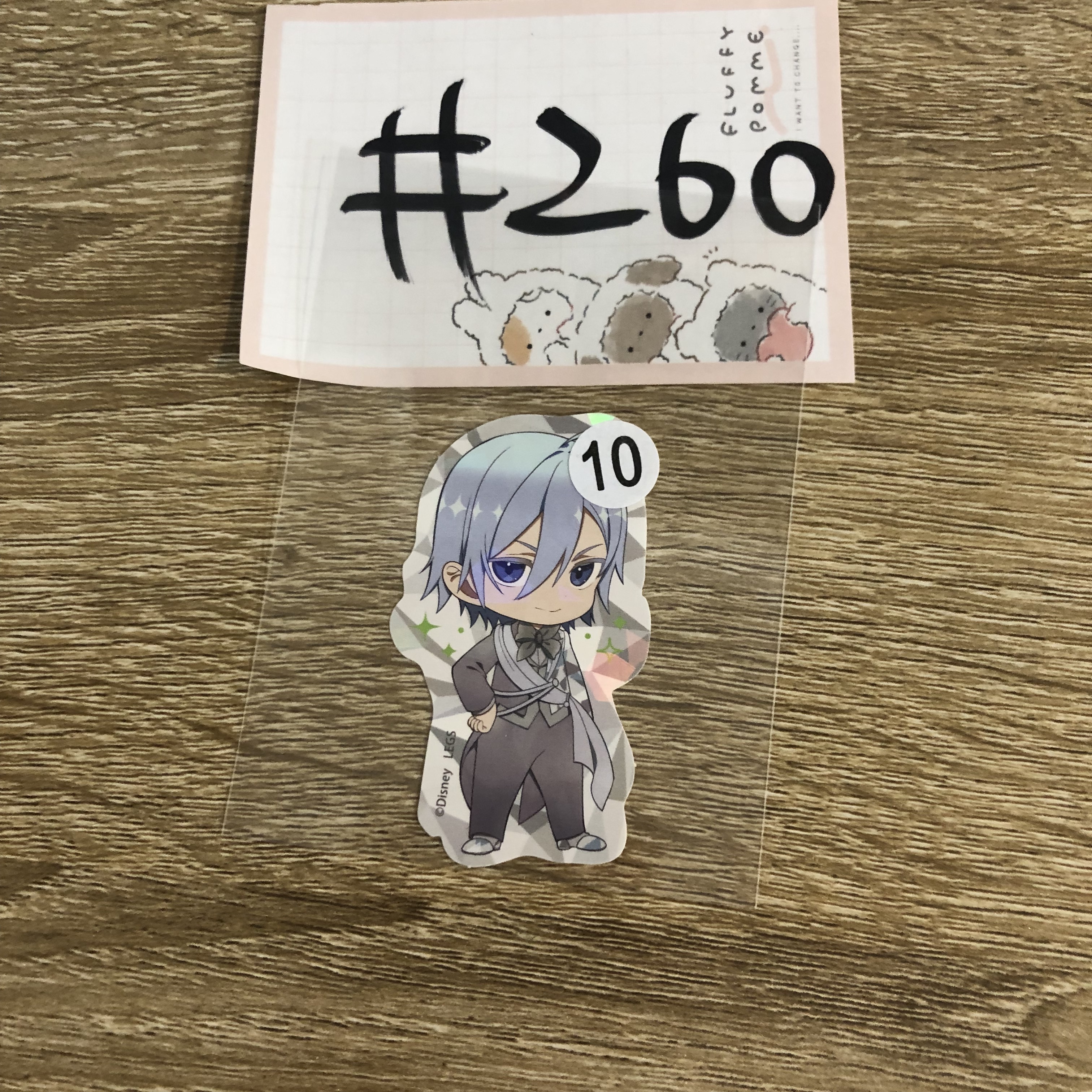 TWST  SILVER 貼紙 #260