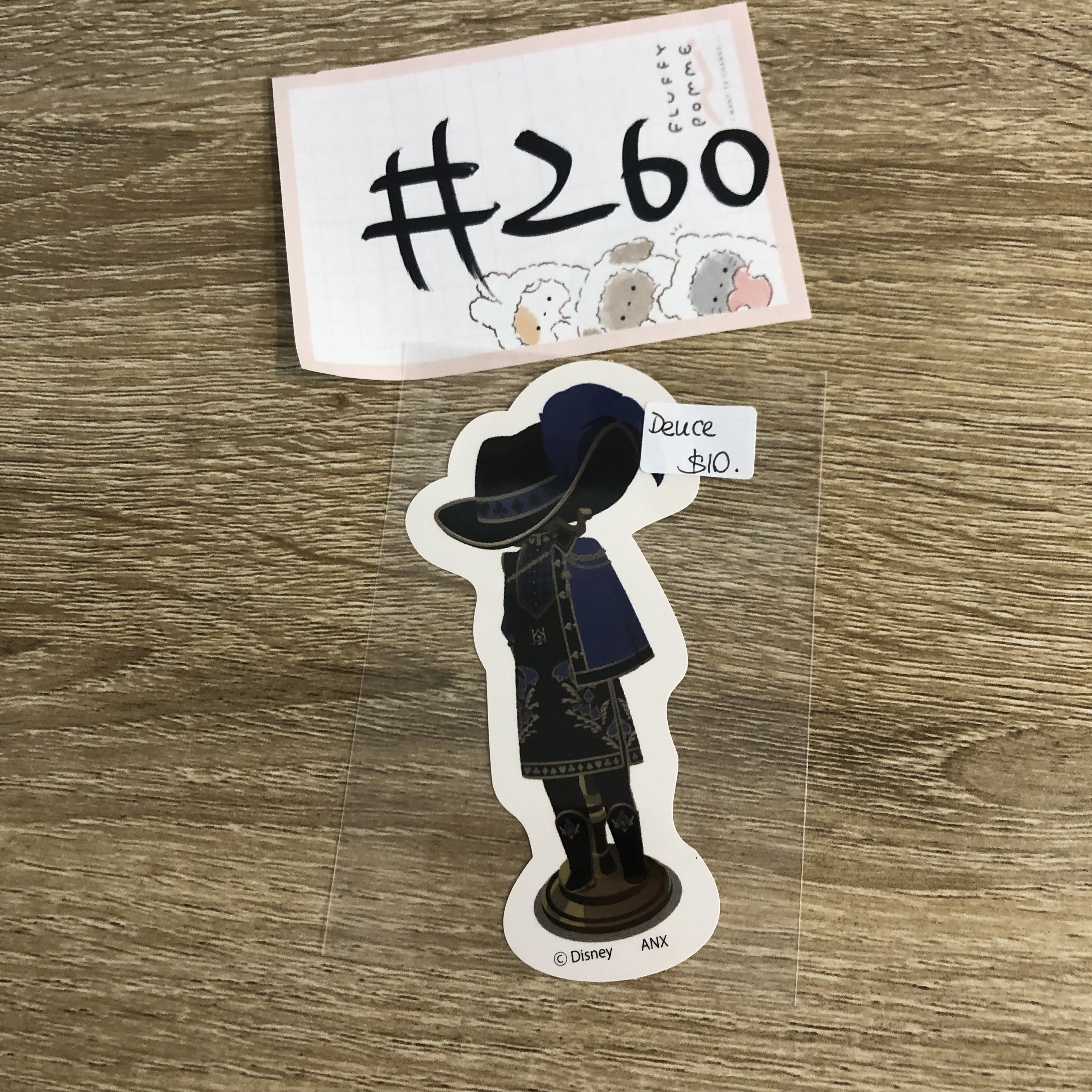 TWST  DEUCE 貼紙 #260