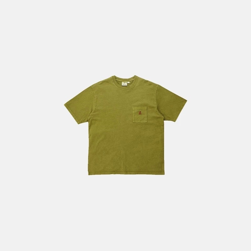 Gramicci 口袋刺繡LOGO短T (3色)