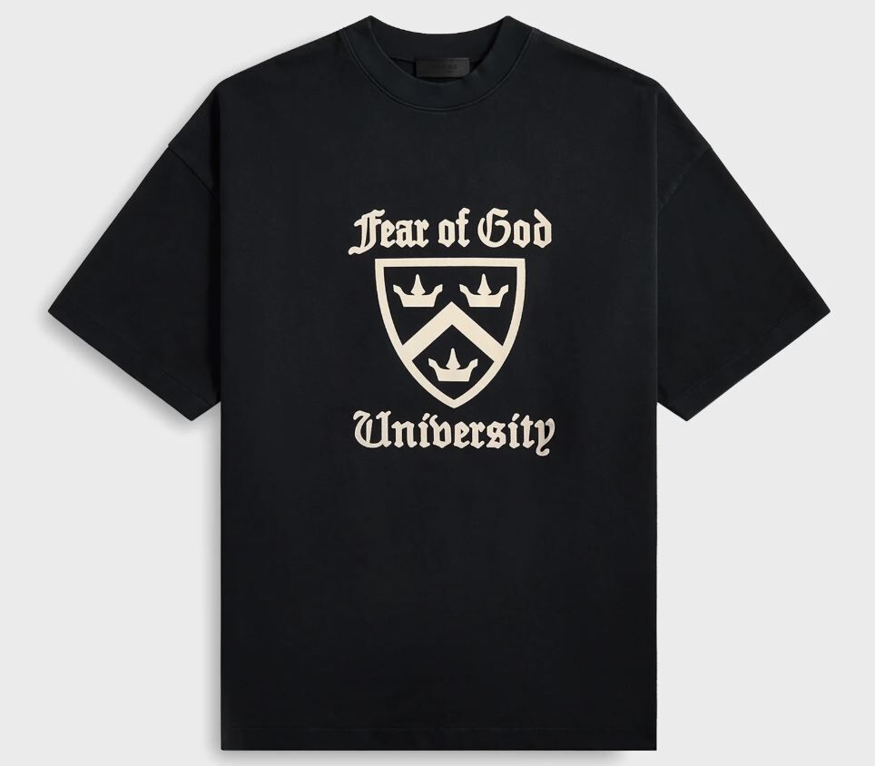 FOG Essentials 2024F/W Heavy Crewneck 短T (2色)