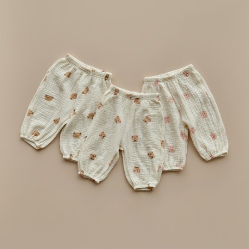 25S/S 圓圓臉棉紗系列-透氣防蚊褲