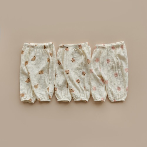 25S/S 圓圓臉棉紗系列-透氣防蚊褲