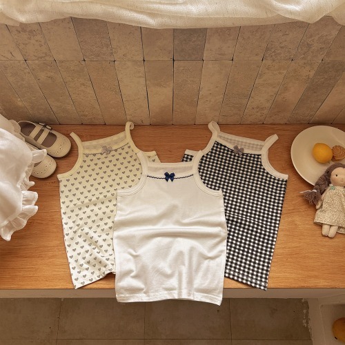 25S/S THE LITTLE MARKET 黑白蝴蝶結內衣系列三件套