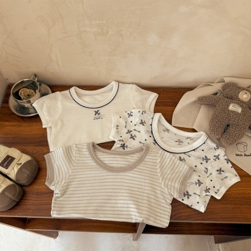 25S/S THE LITTLE MARKET 小小飛行員居家服系列三件套