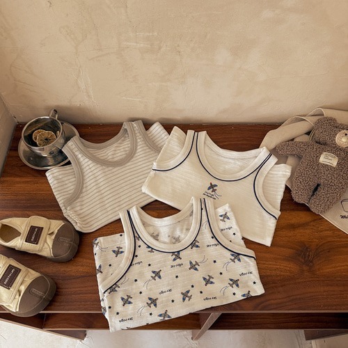 25S/S THE LITTLE MARKET 小小飛行員居家服系列三件套