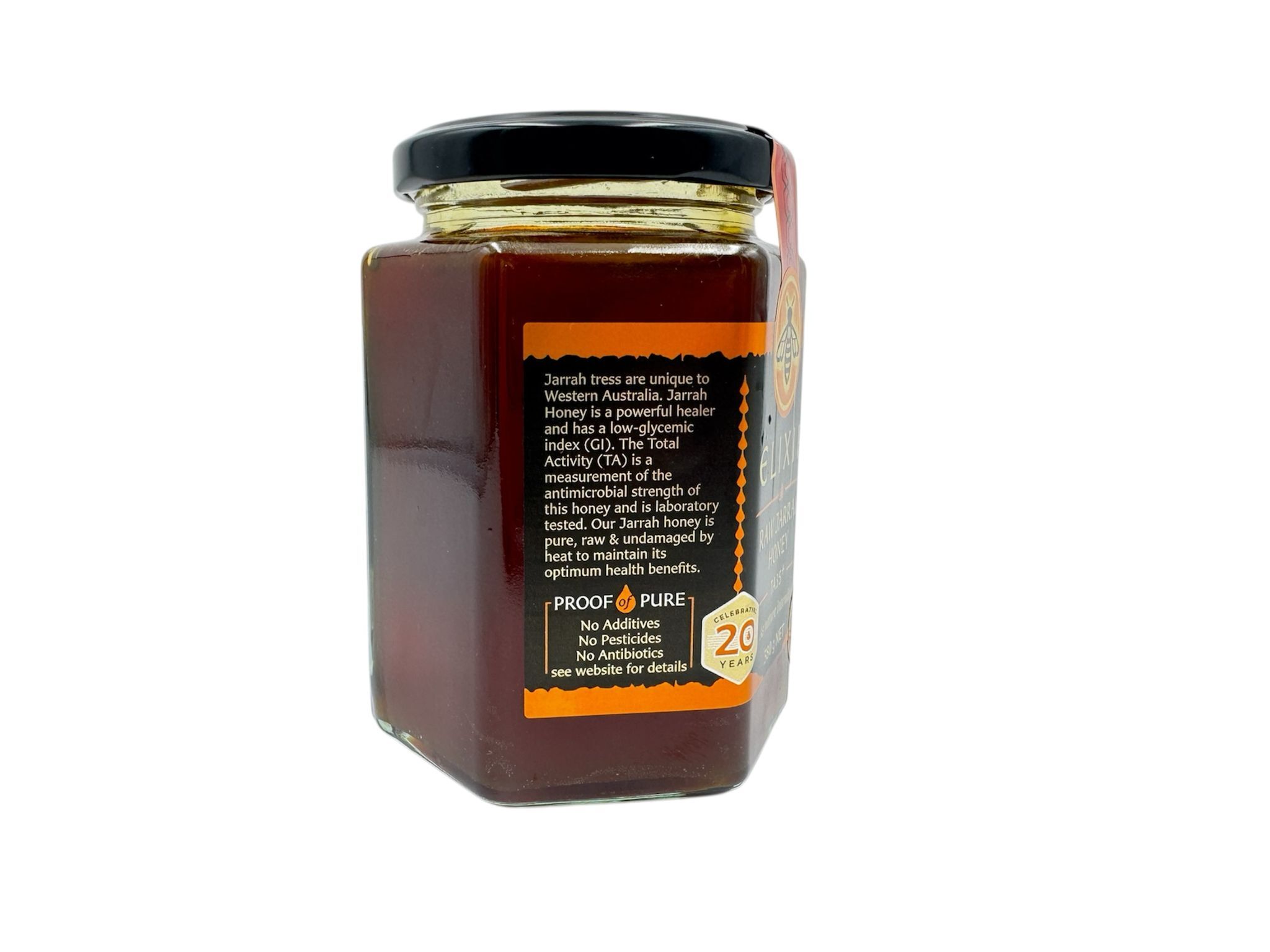 西澳洲Elixir 紅柳桉樹蜂蜜Jarrah Honey TA 35+ (380g) 附送陶瓷匙羹