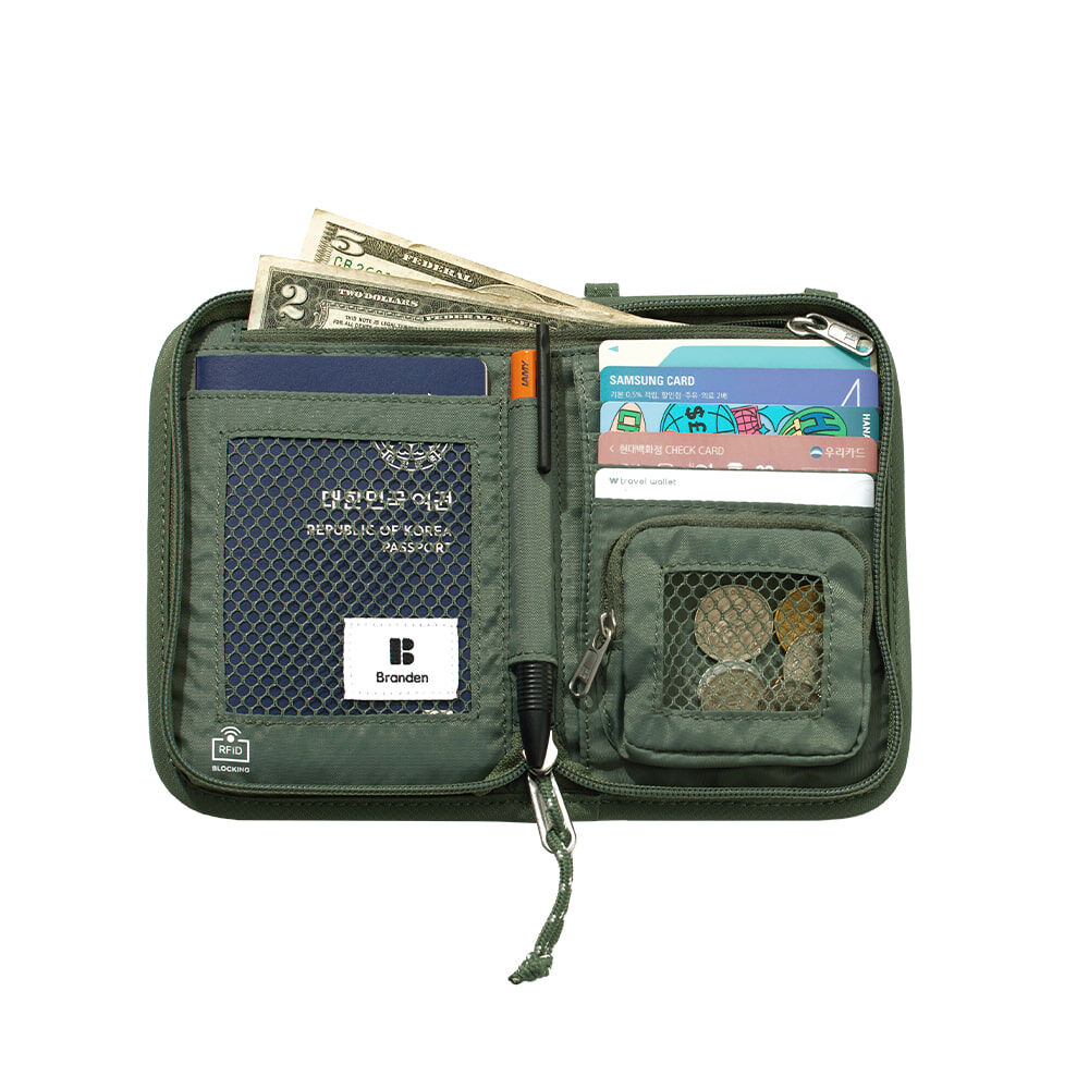 [Branden Safe] Wallet Bag | RFID護照卡片袋