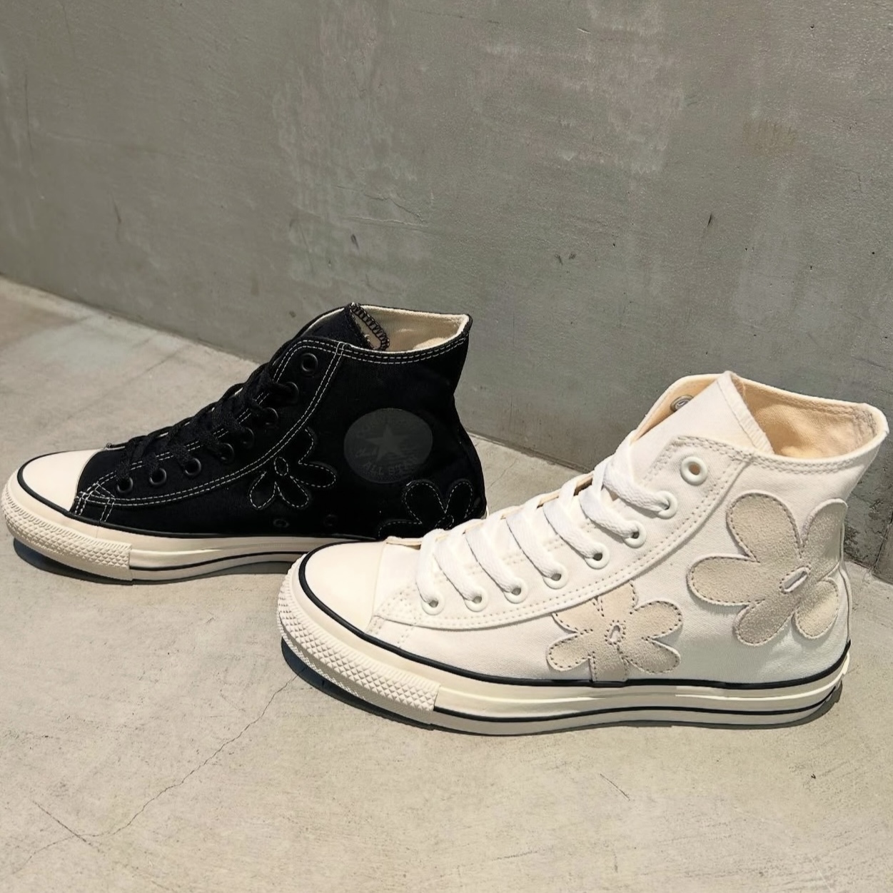 ┊converse SUEDEFLOWER HI 立體花花帆布鞋