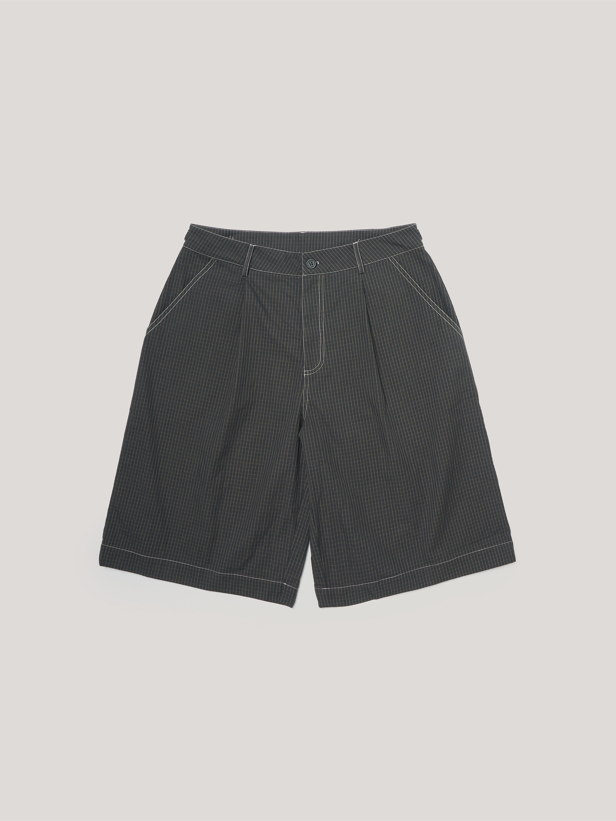 SCRT GRIDSTOP PLEATED SHORTS 短褲