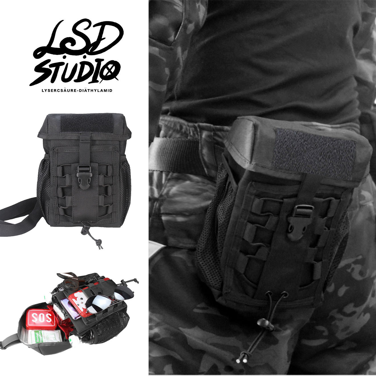 【BGLT2】Carry-X 小型擴充模組手機包/斜肩包/腰包