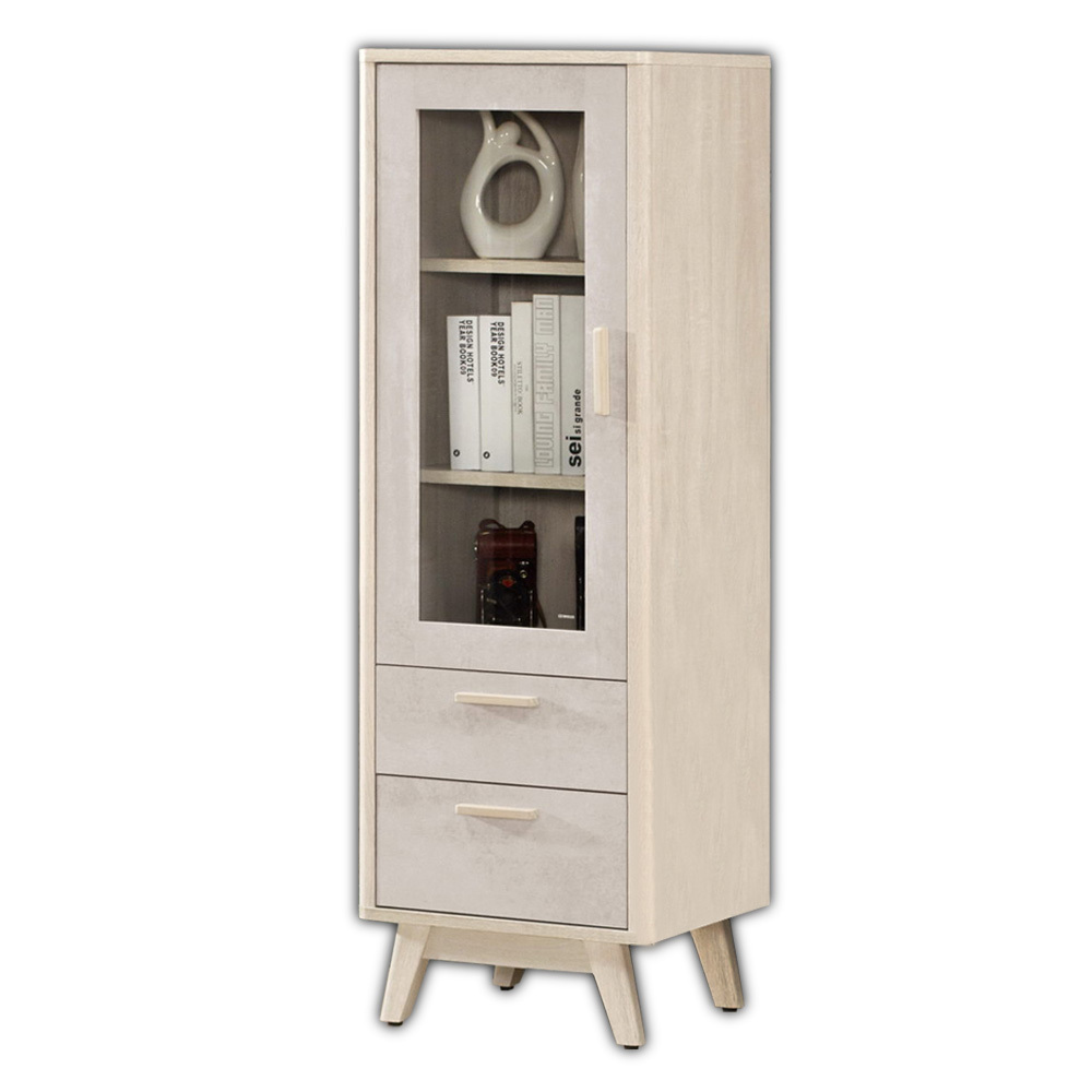 漢森1.5尺低展示櫃/一門二抽收納置物櫃