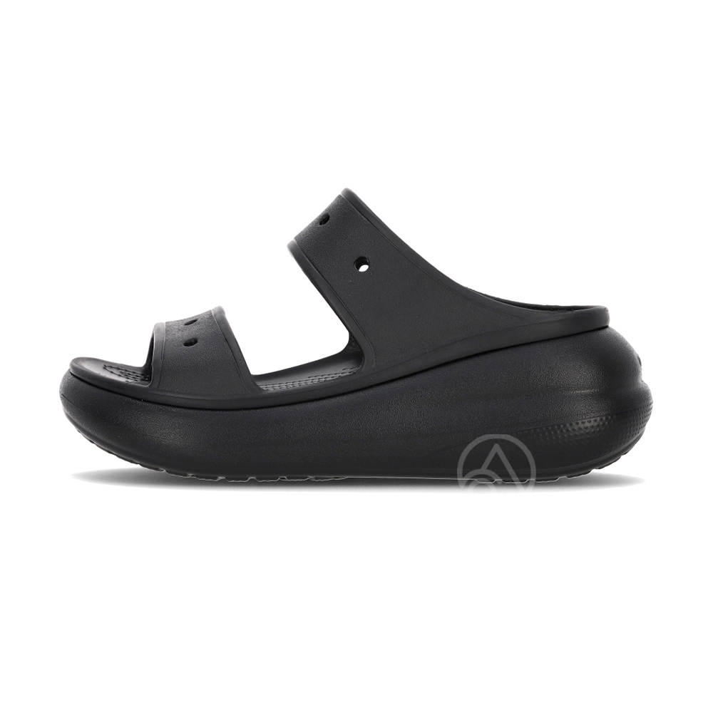 Crocs Classic Crush Sandal 男鞋 女鞋 黑色 泡芙 雙帶拖 卡駱馳 涼拖鞋 207670001