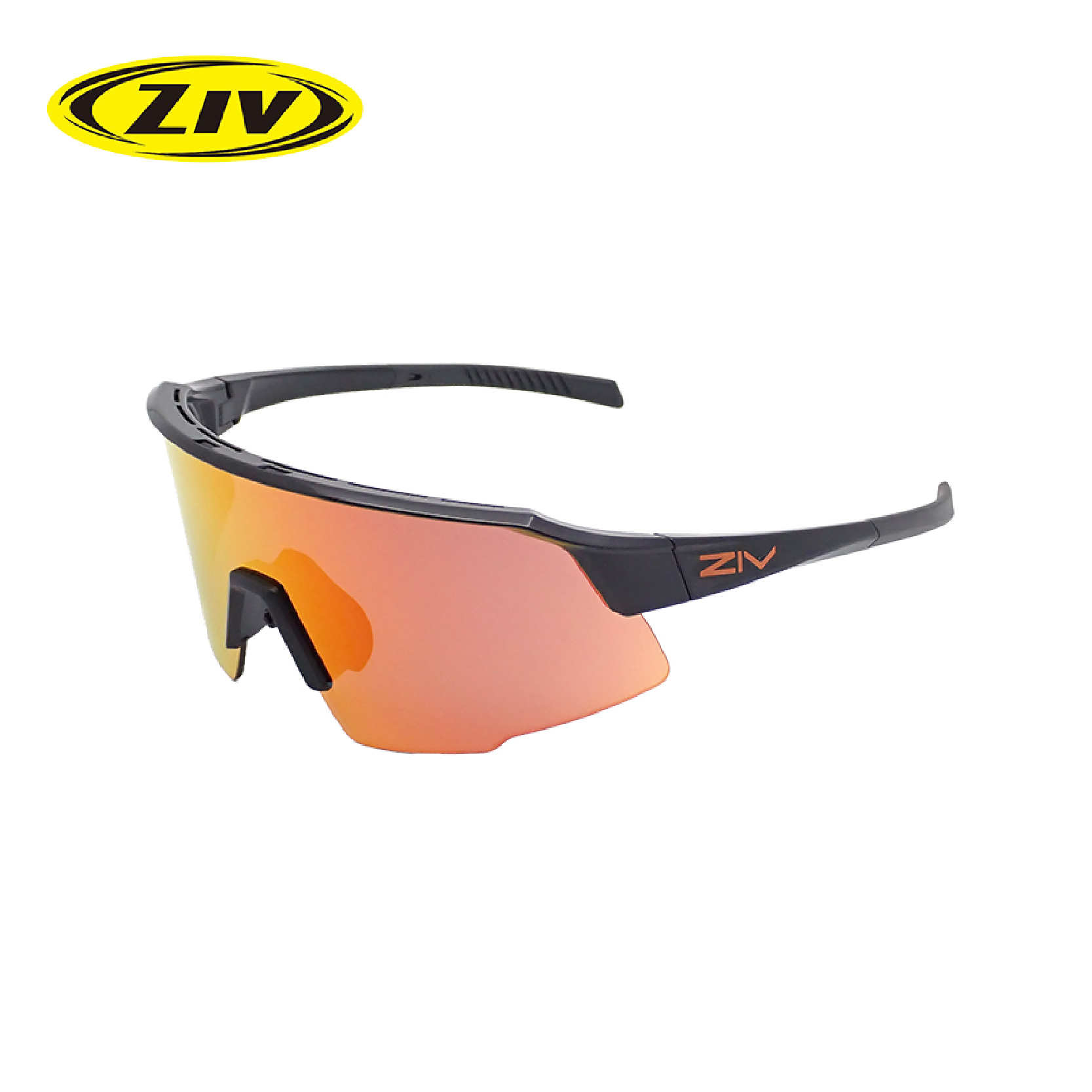 ZIV 優視 IRON XS 運動太陽眼鏡 (亮黑色) 42ZB130259