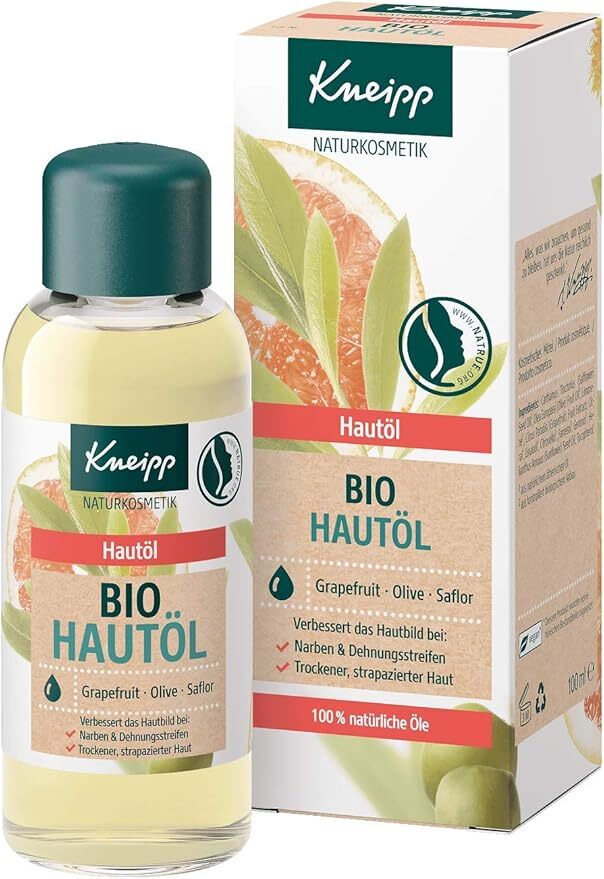 Kneipp -  100% 有機再生平復按摩精油100毫升 (葡萄柚/橄欖果油)