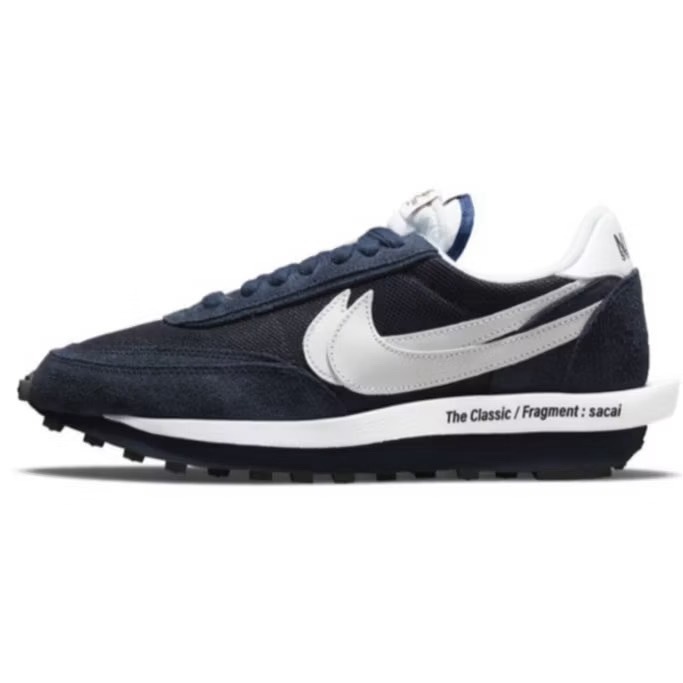 <連線代購商品>Sacai X Fragment Design X Nike 運動鞋款 三方聯名深藍 DH2684-400