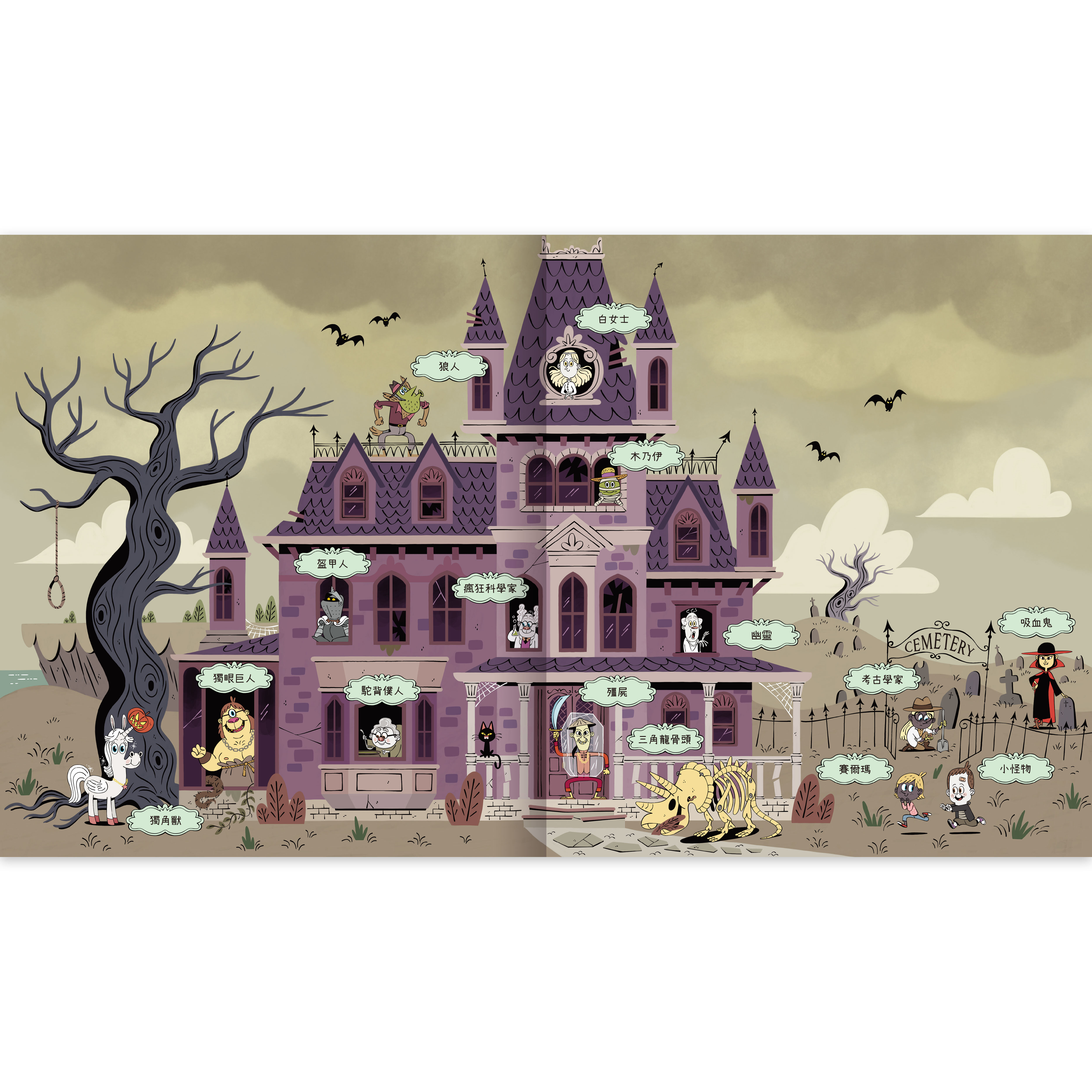 禾流文創 真相推推推 誰是犯人？鬼屋驚魂