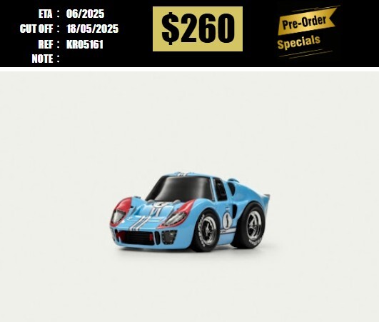 PO-$260 * KR * FORD GT40 MK2 BLUE #1 [OD16/05]