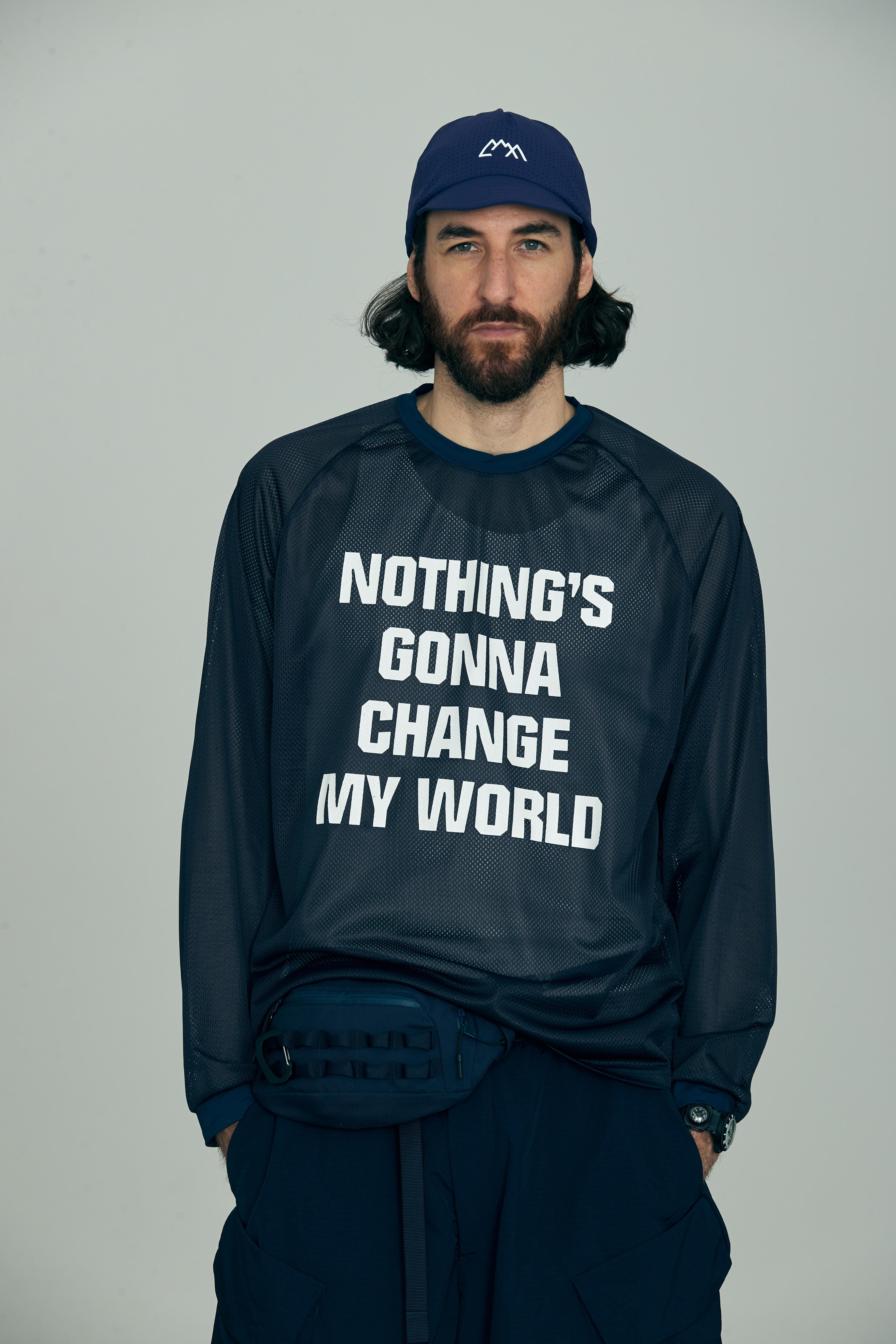 CMF OUTDOOR GARMNENT QUICK DRY MESH TEE L/S CMF2501-C07J BLACK