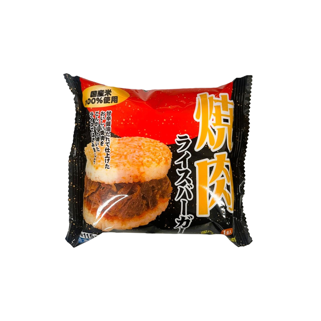 【急凍貨】日式烤牛肉＋和風照燒雞肉 飯漢堡Set