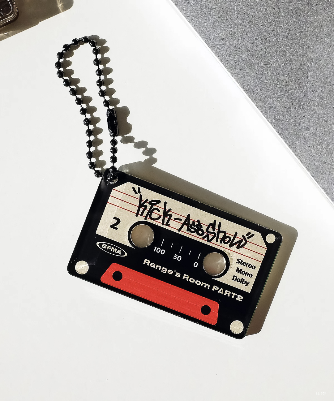 『BFMA “KICK ASS SHOW” 💥』BFMA 復古卡式錄音帶鑰匙圈