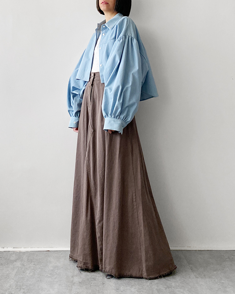 MKT-2715 大澎袖牛仔外套 sᴋʏ