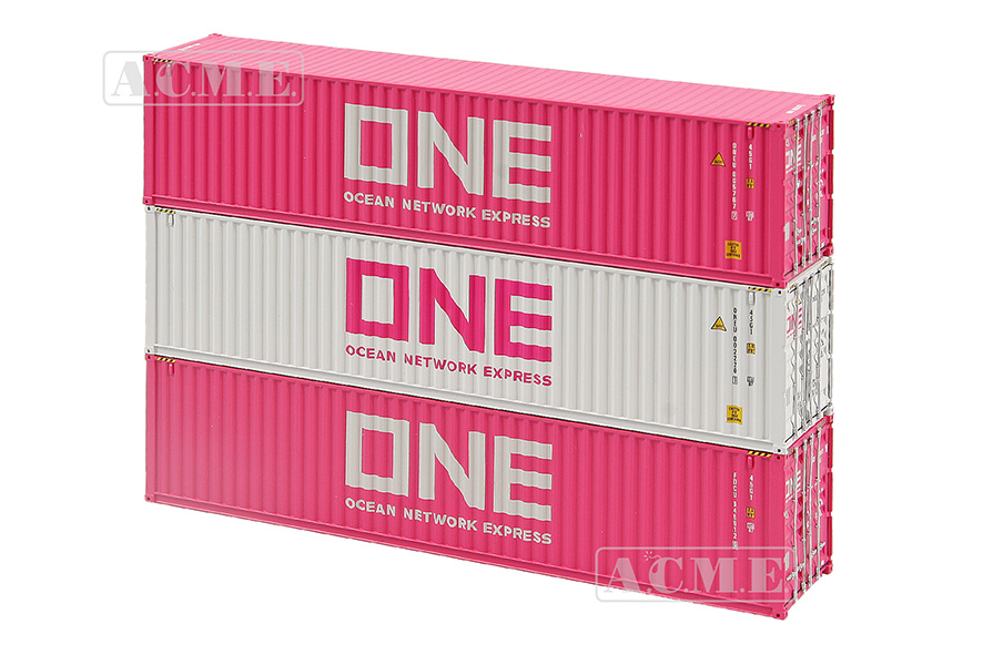A.C.M.E. 95039 HO規 ”ONE“ 40呎 貨櫃組