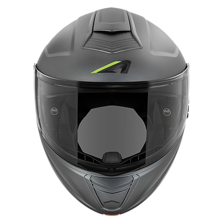 ASTONE RT6 素色 金屬灰 上掀式 可樂帽