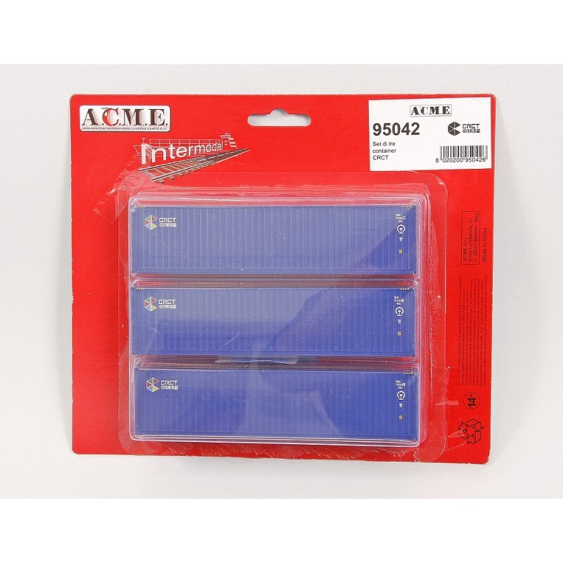 A.C.M.E 95042 HO規 ”中鐵集裝箱“ 40呎 貨櫃組