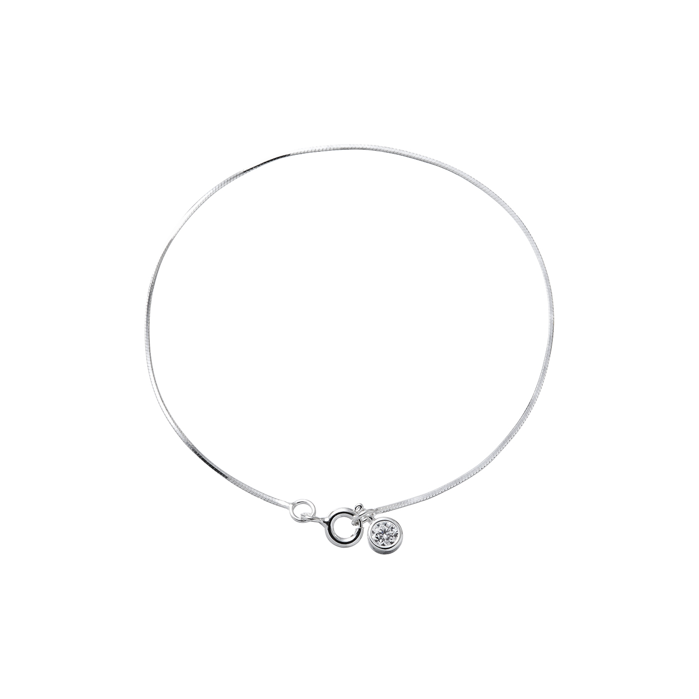 純銀,簡約,細鍊,手鍊,平價飾品