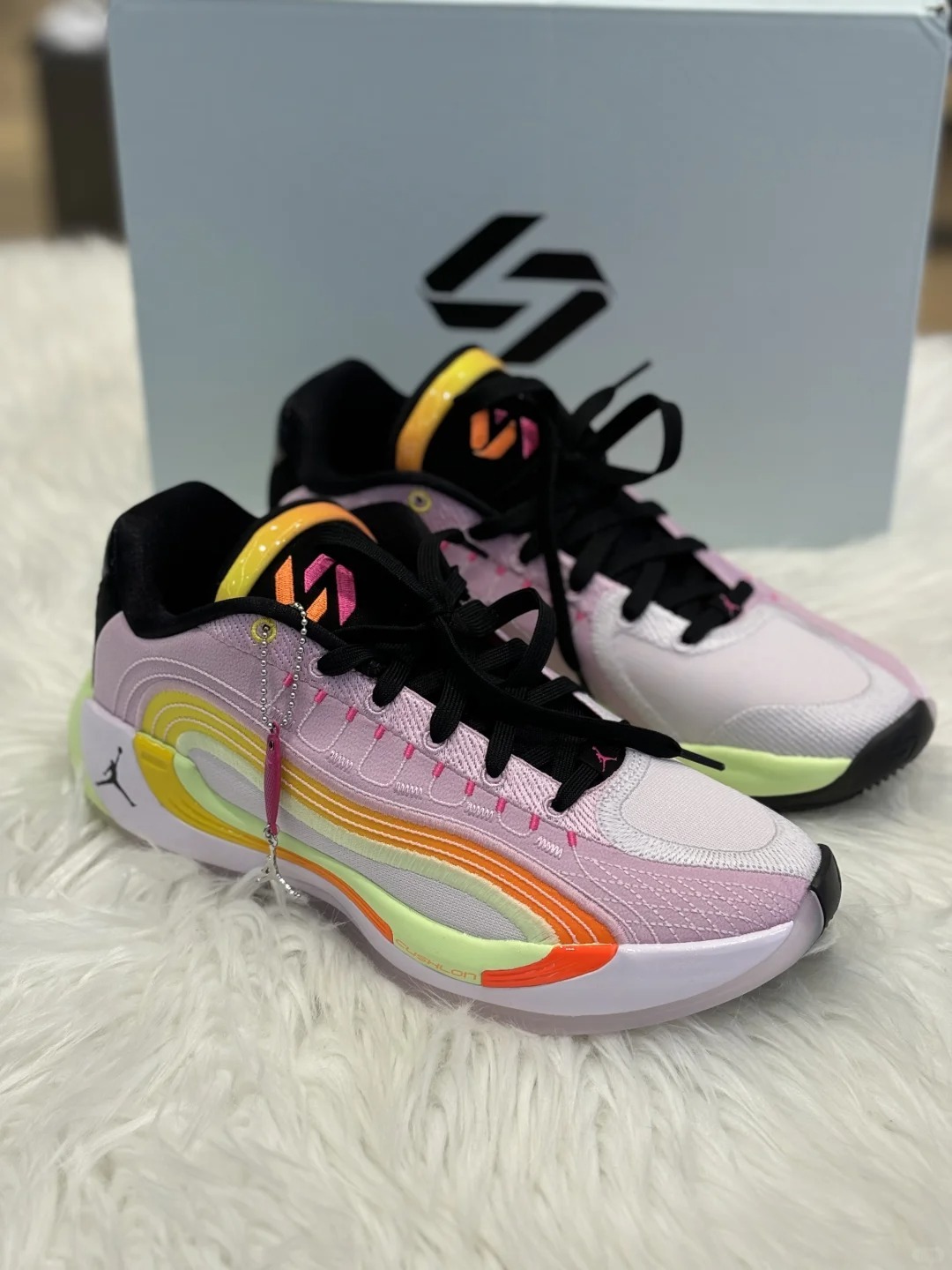 男鞋 NIKE JORDAN LUKA 4 PF Gone Fishing 粉紫色 釣魚 緩震 氣墊 運動 籃球鞋【IB7904-600】PINKS