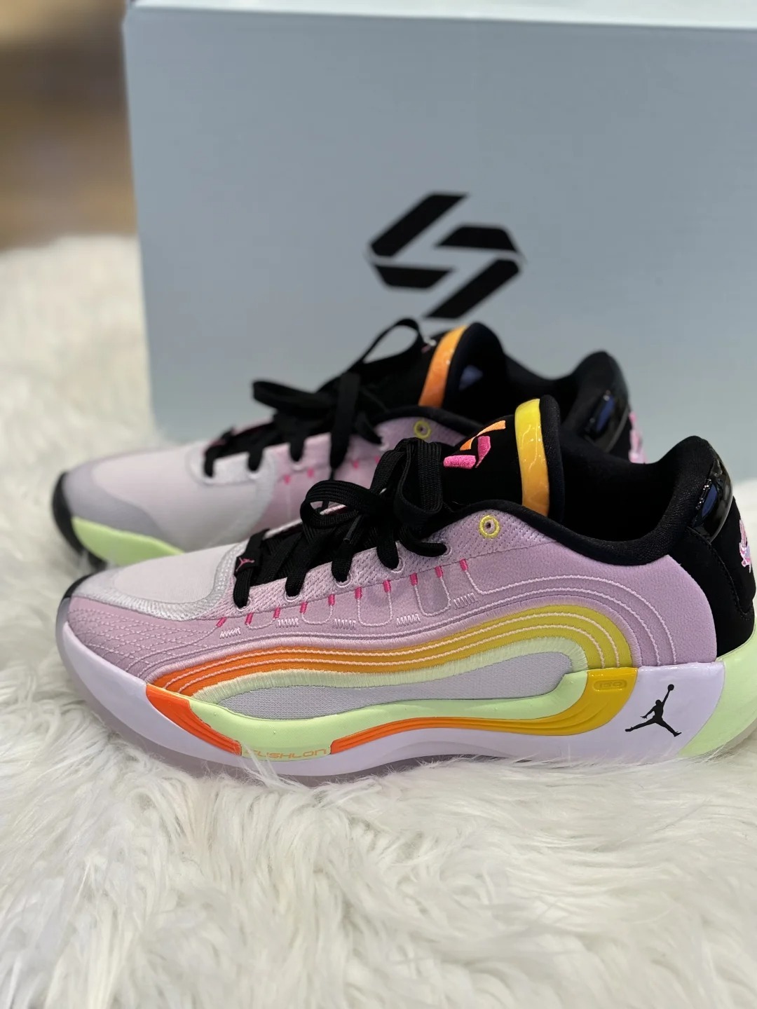 男鞋 NIKE JORDAN LUKA 4 PF Gone Fishing 粉紫色 釣魚 緩震 氣墊 運動 籃球鞋【IB7904-600】PINKS