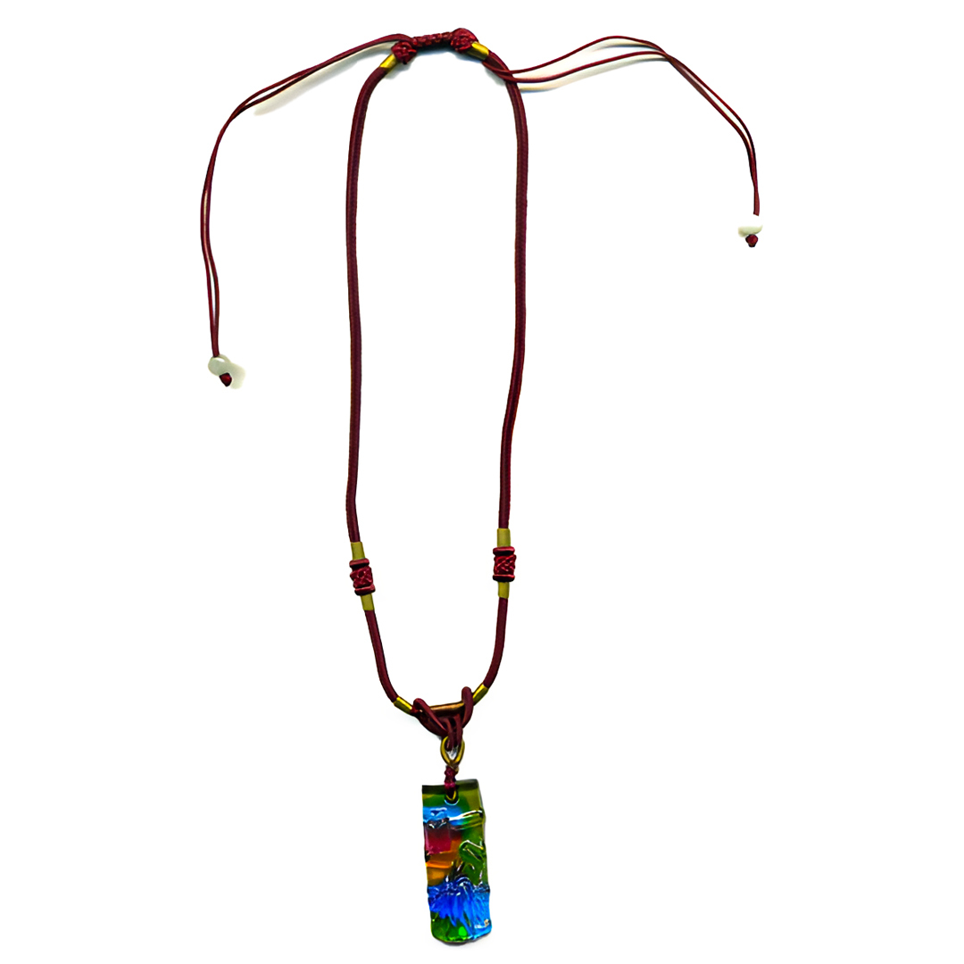 居家開運琉璃項鍊｜節節高升