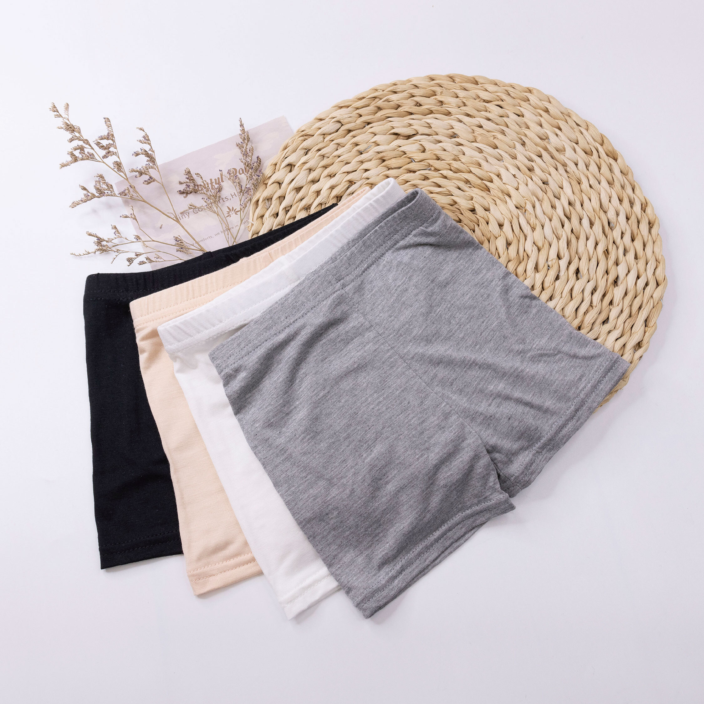 流行童裝【JL9998】彈力柔軟簡約安全褲＊四色