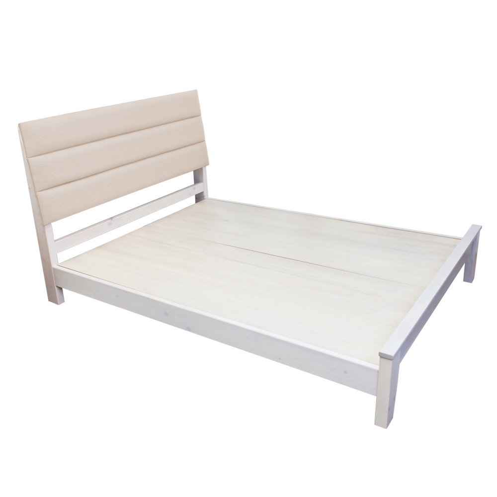 艾米3.5尺貓抓皮實木單人床架(四色可選)