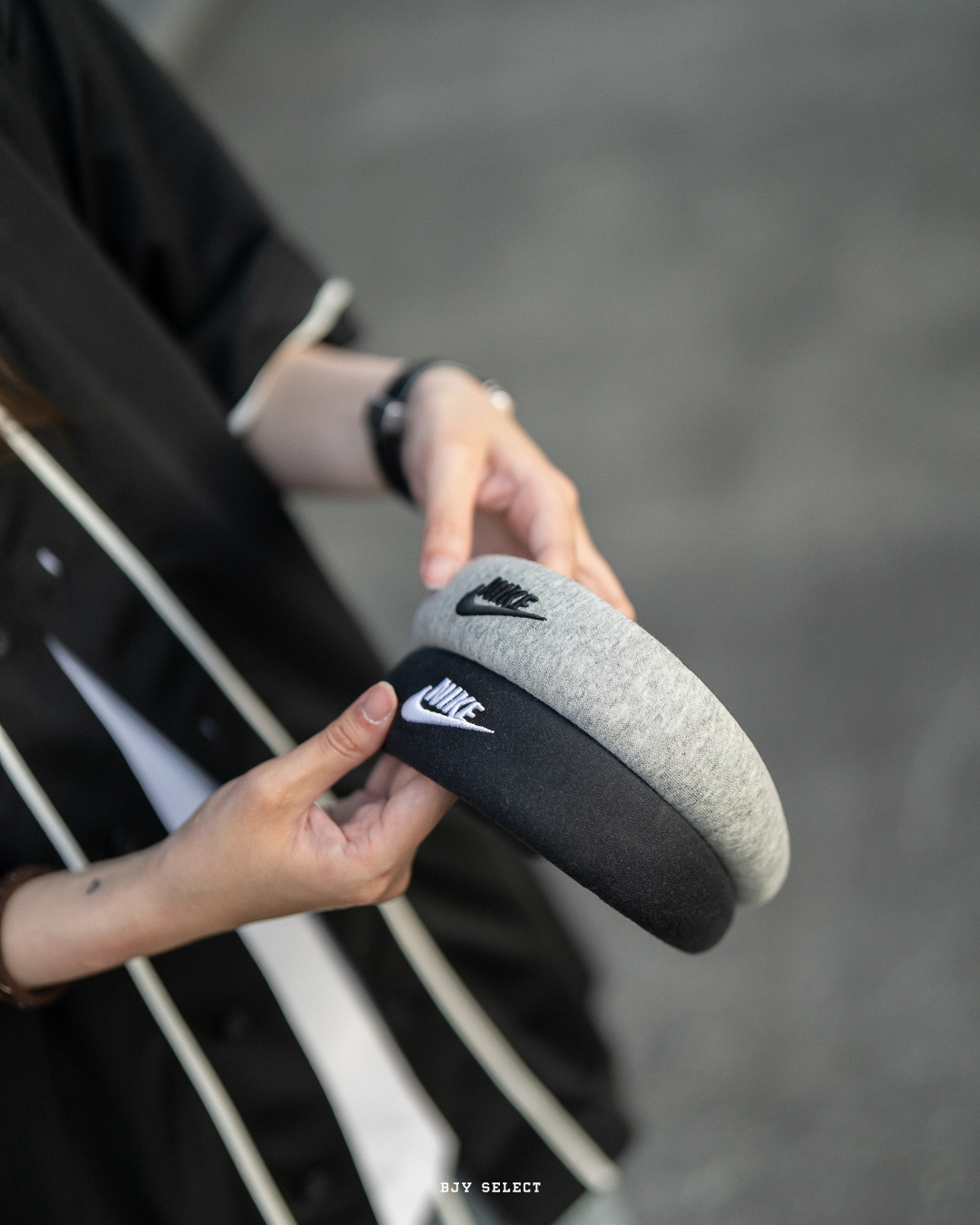 #現貨 Nike Club Fleece 髮箍 HF9193-091 黑 035 灰