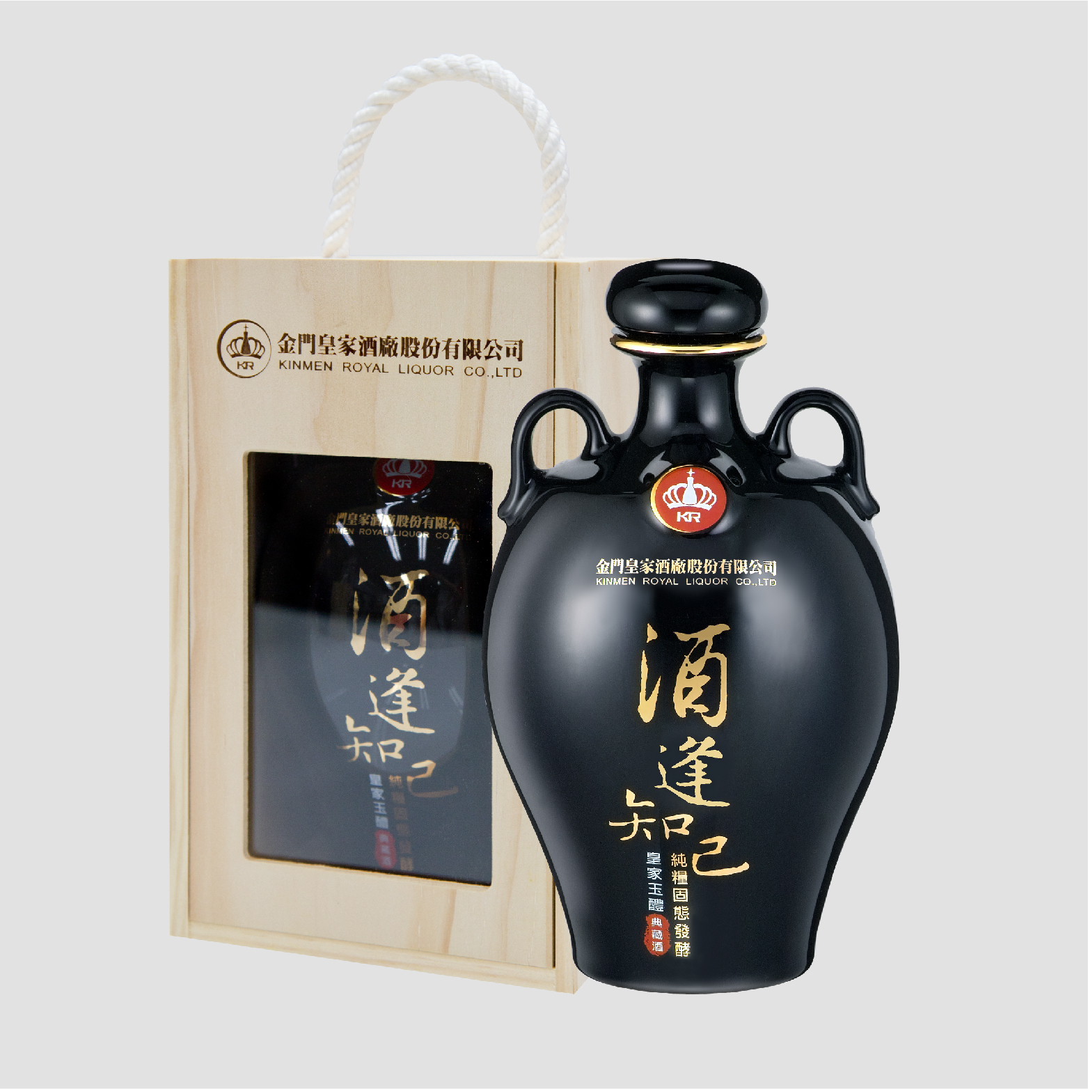 58度1L 酒逢知己-皇家玉醴金門限定【黑瓶】