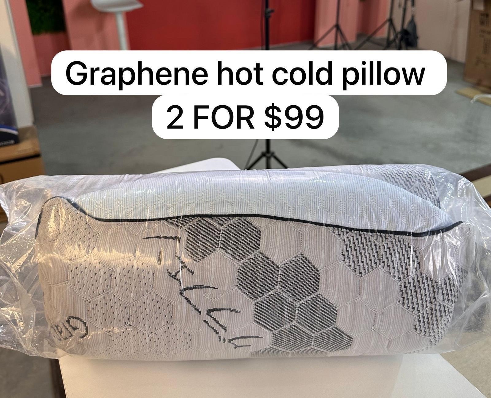 (2) GRAPHENE HOT COLD PILLOW