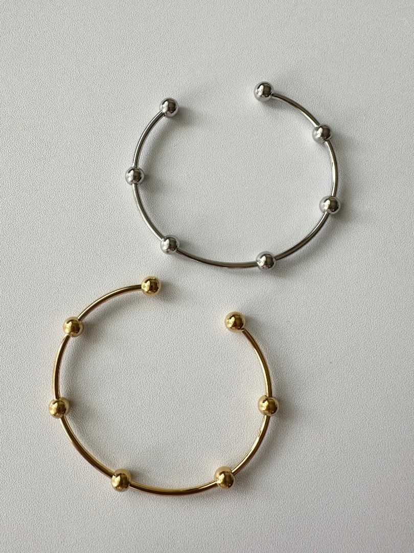 SS ball design bangle