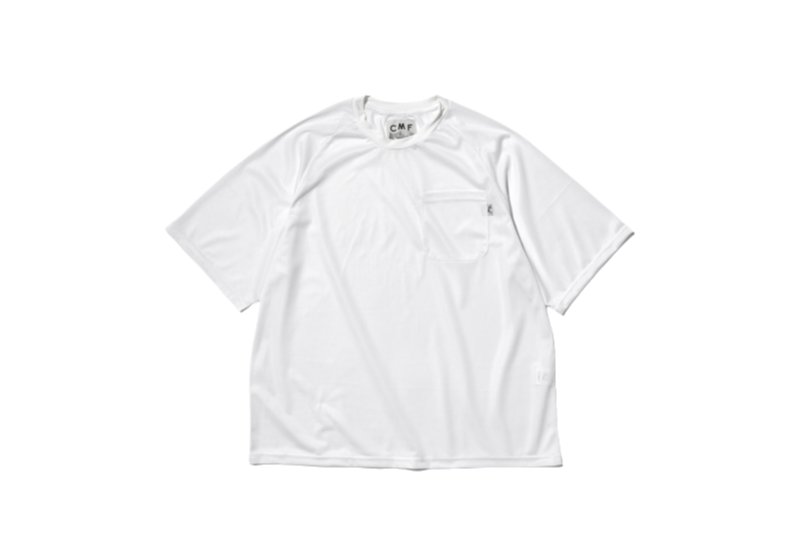 CMF OUTDOOR GARMENT QUICK DRY MESH TEE CMF2501-C12J WHITE