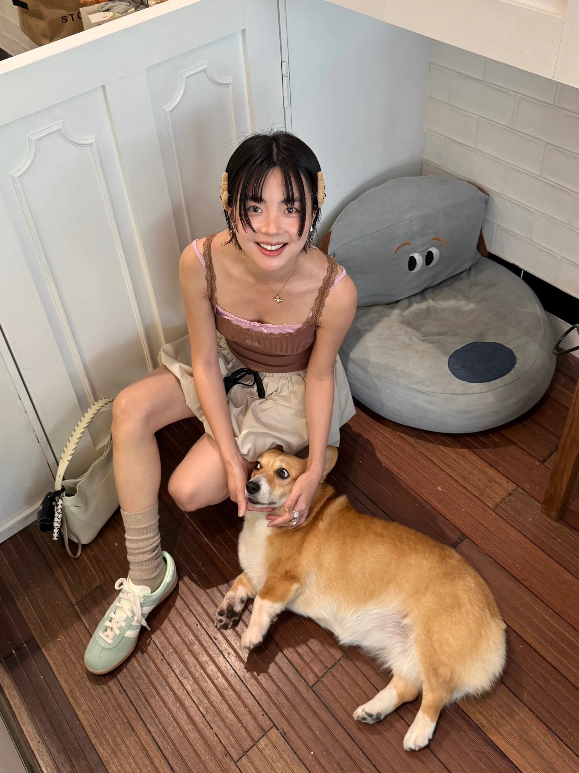 ADIDAS ORIGINALS STADT 奶油蘋果綠 米色 米白 焦糖底 男女鞋 JR9550 / 預購