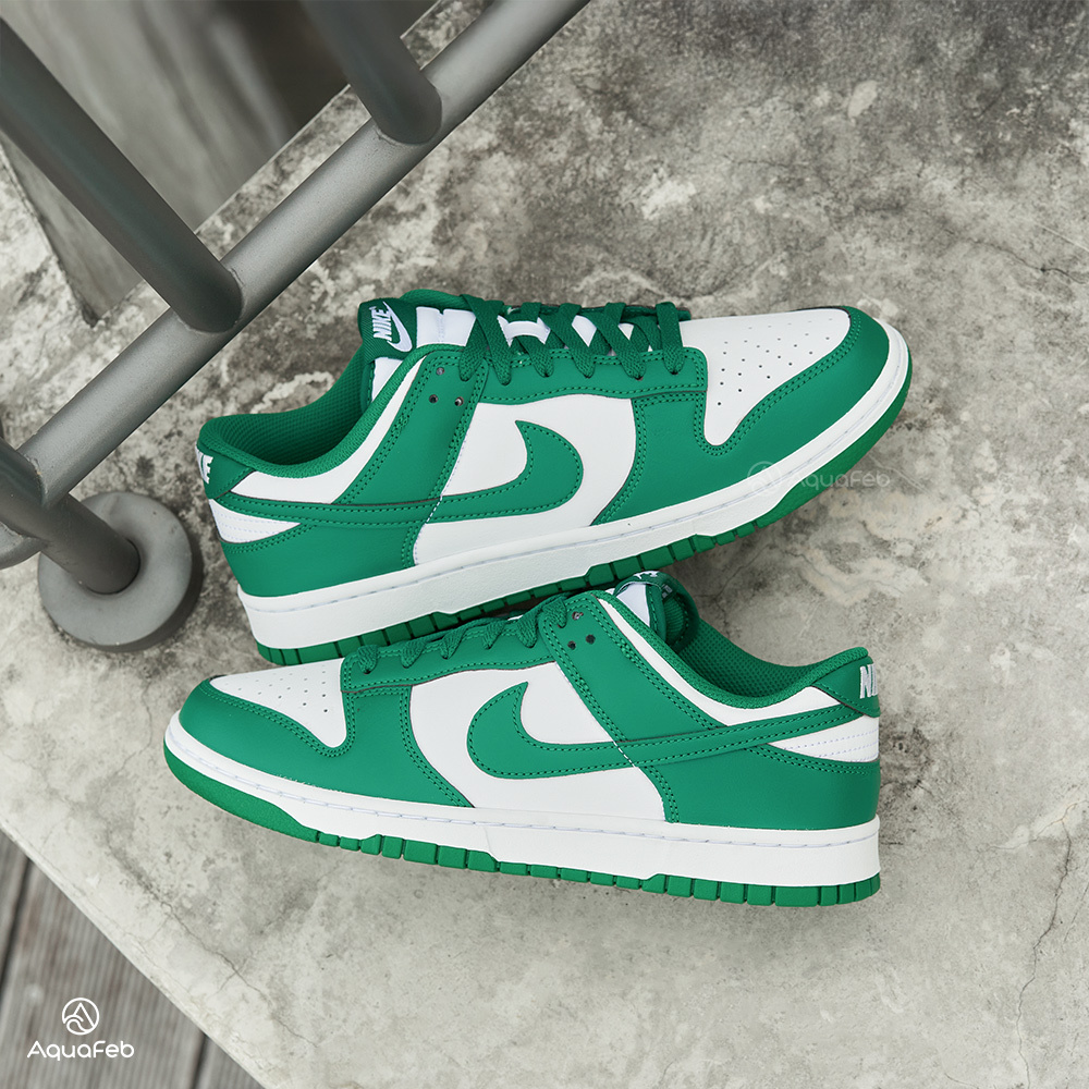 Nike Dunk Low Retro 男 綠 Dunk 休閒 運動 皮革 透氣 低筒 休閒鞋 HF5441-101