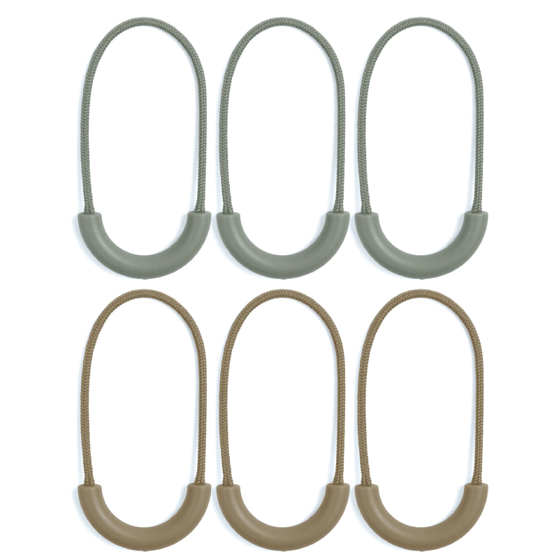 U 型拉鍊輔助拉繩 (6入/10入組)