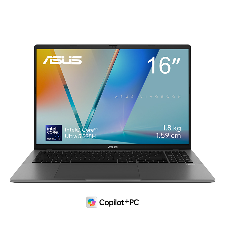 ASUS Vivobook S16 16" (Intel Ultra 5-225H, 16GB+1TB SSD) S3607CA-MG5031W