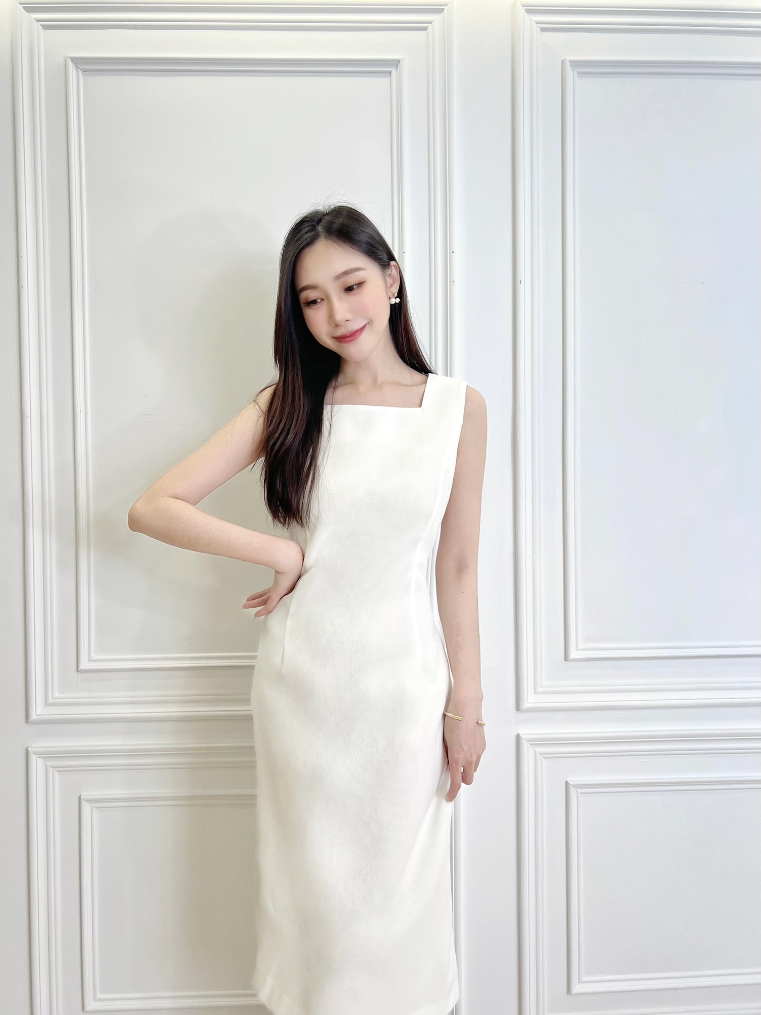 典雅小香風長洋套裝