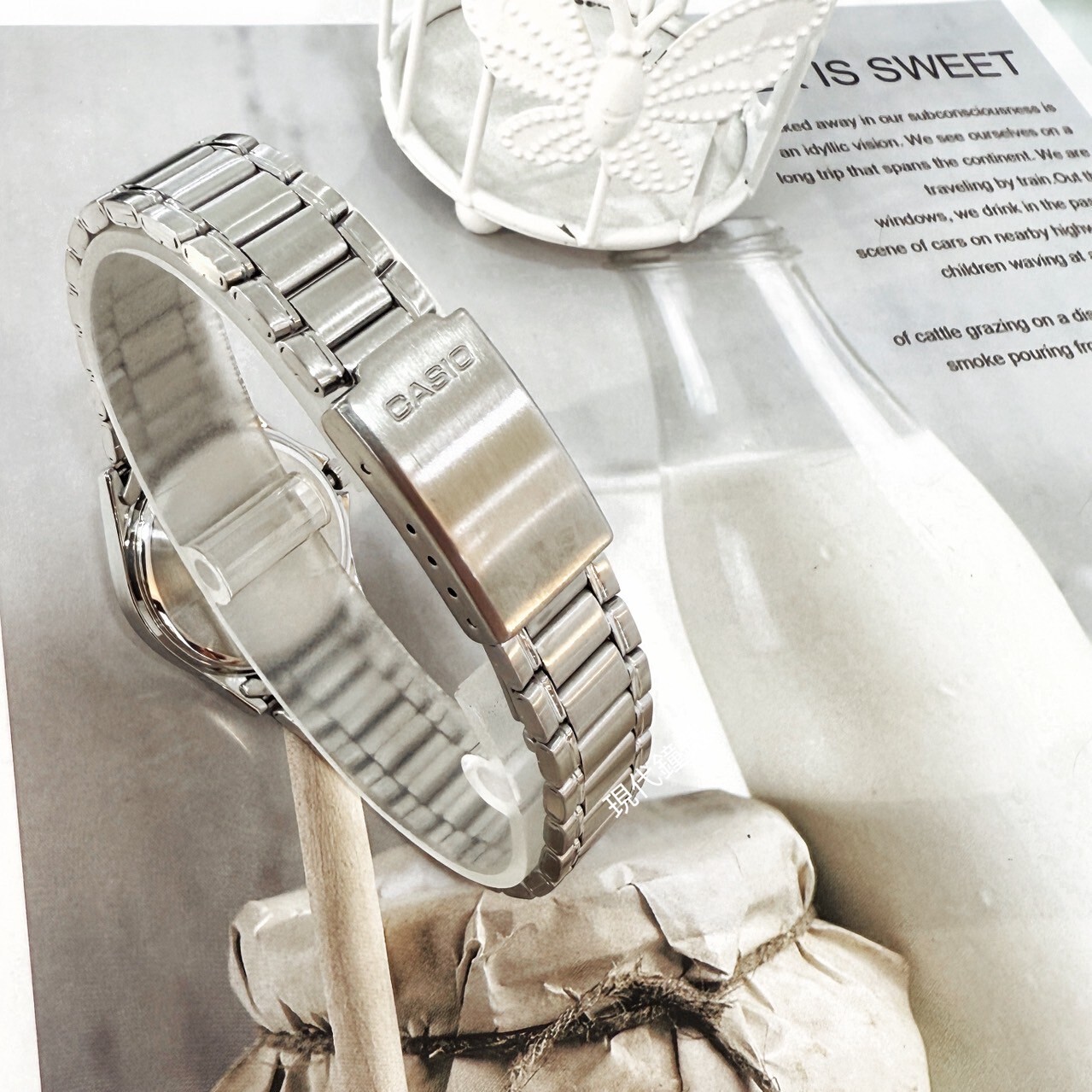 【CASIO 卡西歐】白面經典不鏽鋼女錶LTP-1183A-7A 28.5mm 現代鐘錶