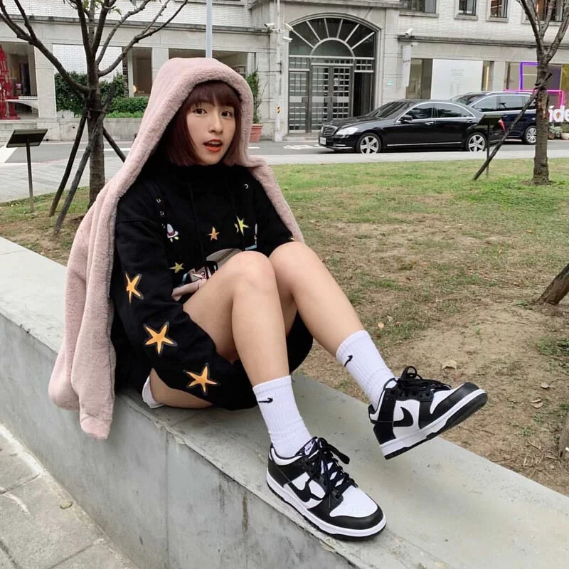 女鞋 NIKE W DUNK LOW 低筒 休閒鞋 白黑 女鞋 熊貓【DD1503-101】