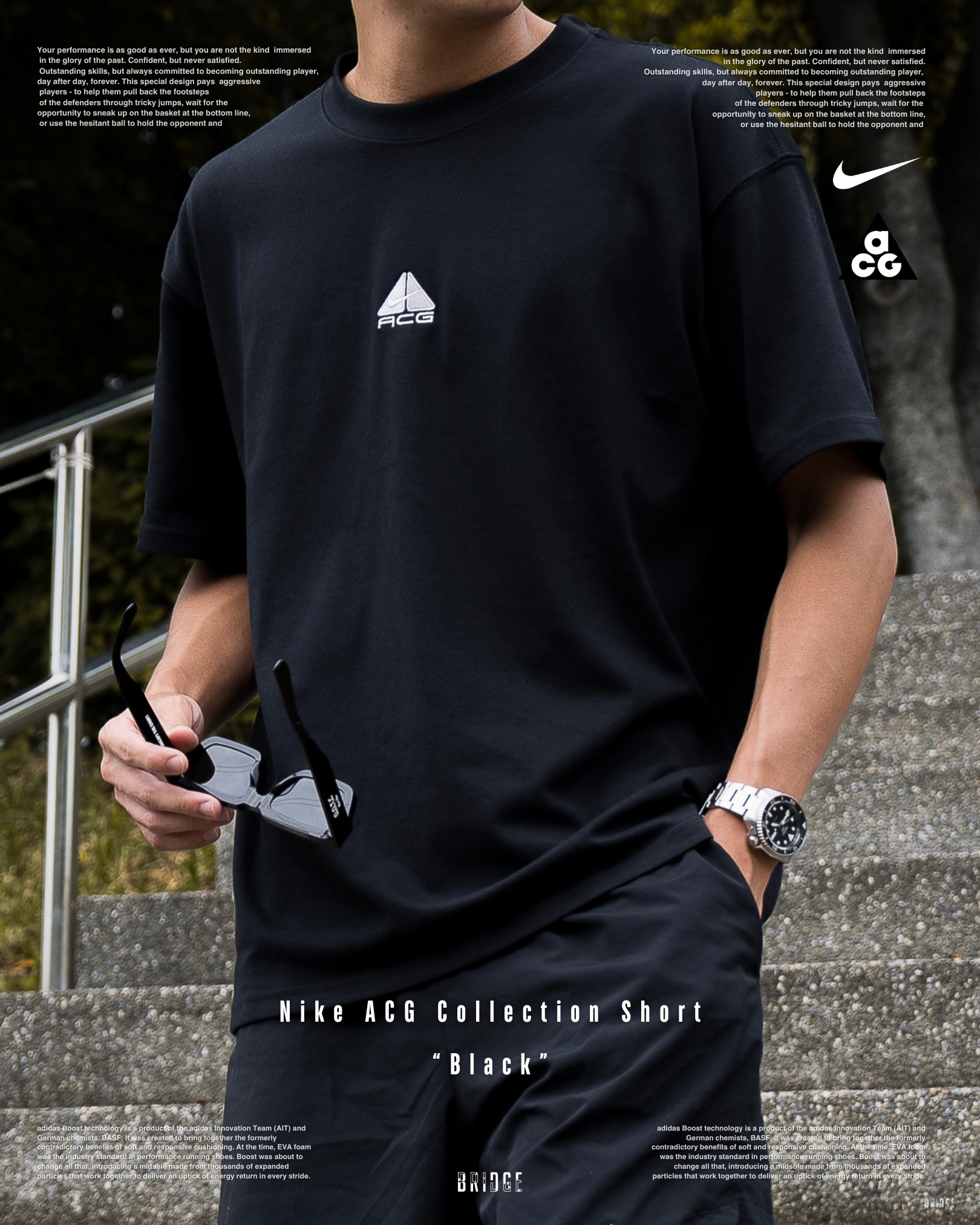 『Nike高端支線 版型之王 ❗️』Nike ACG 刺繡logo短袖 DQ1816-011