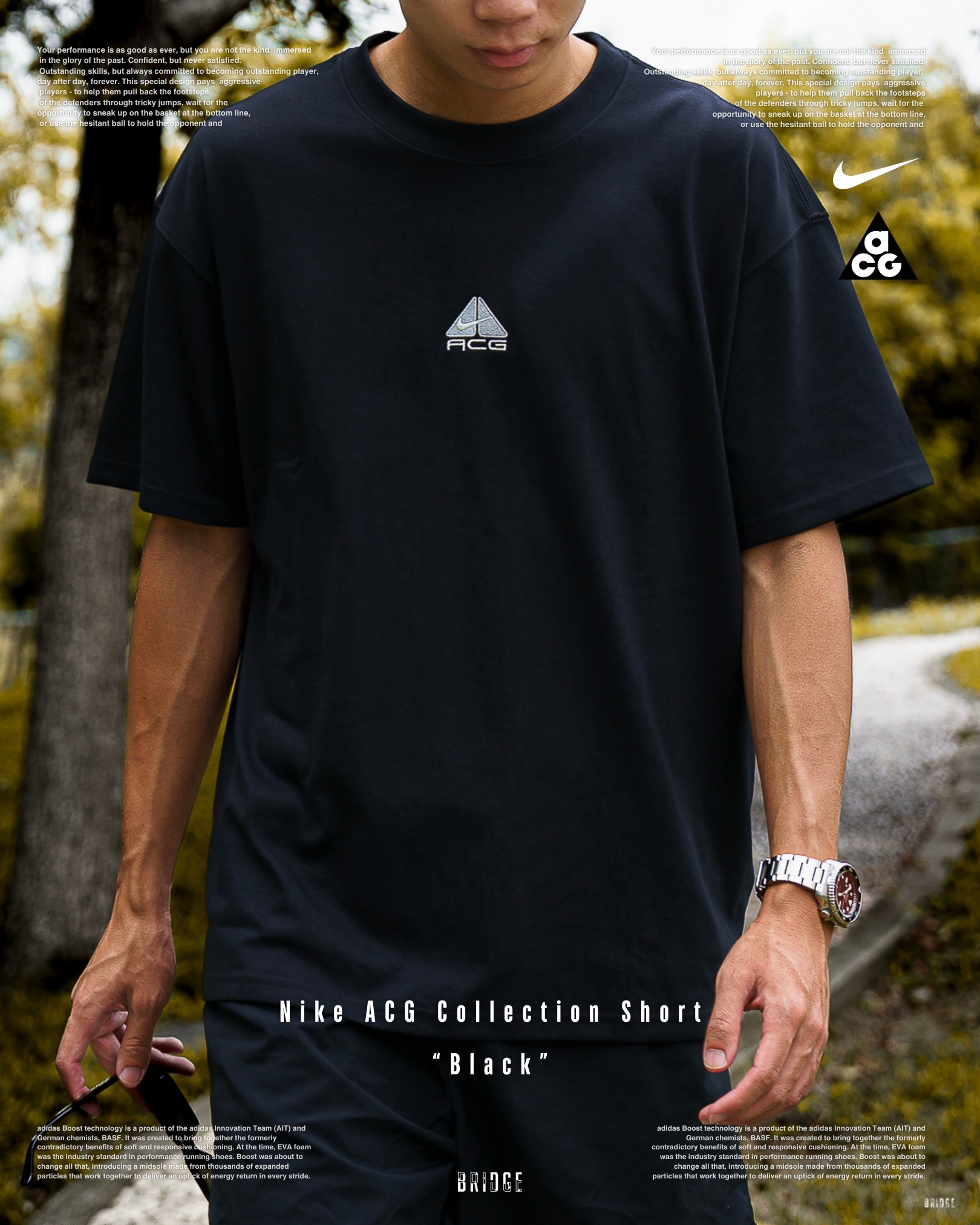 『Nike高端支線 版型之王 ❗️』Nike ACG 刺繡logo短袖 DQ1816-011