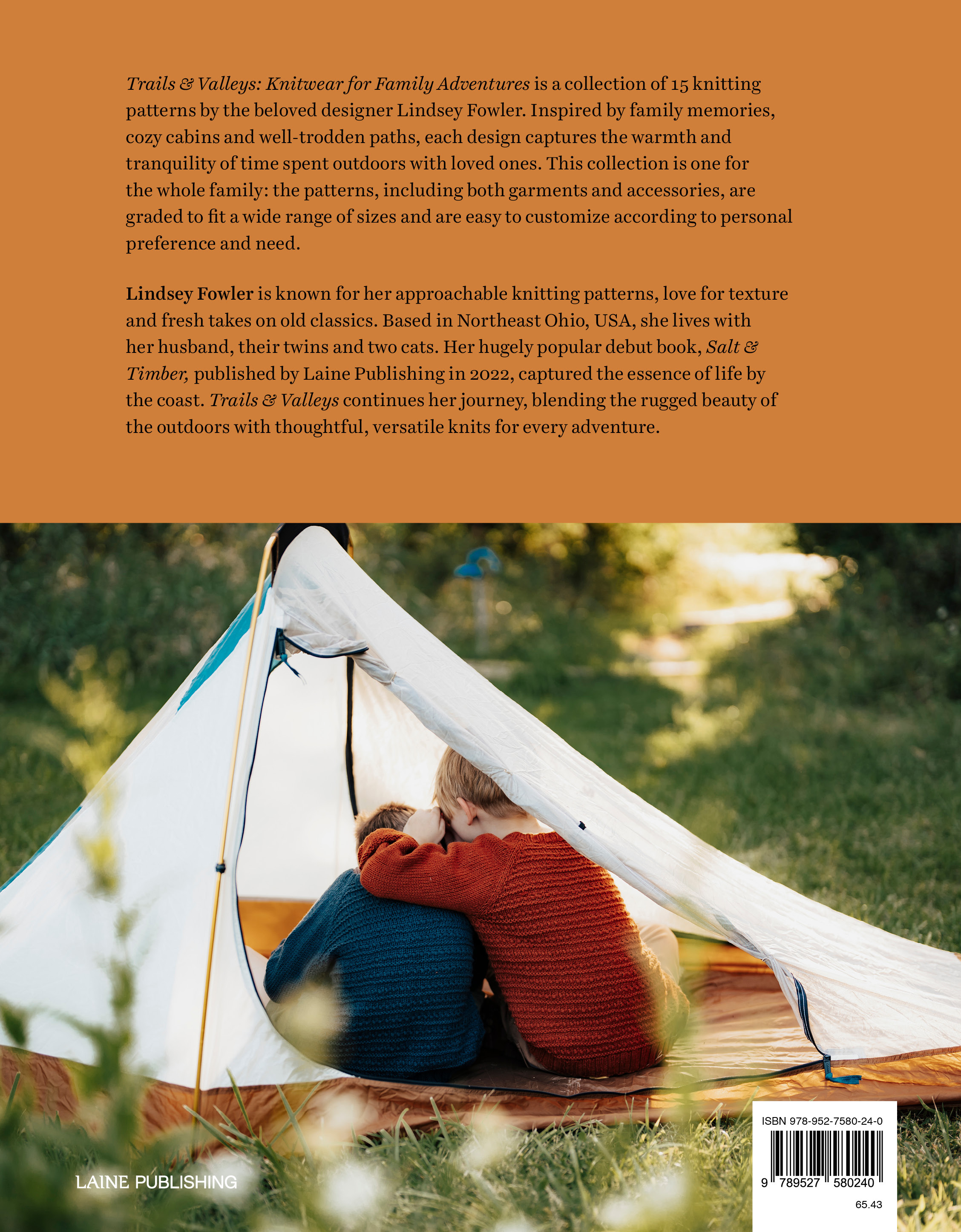 Laine - Trails & Valleys：Knitwear for Family Adventures 精裝編織書