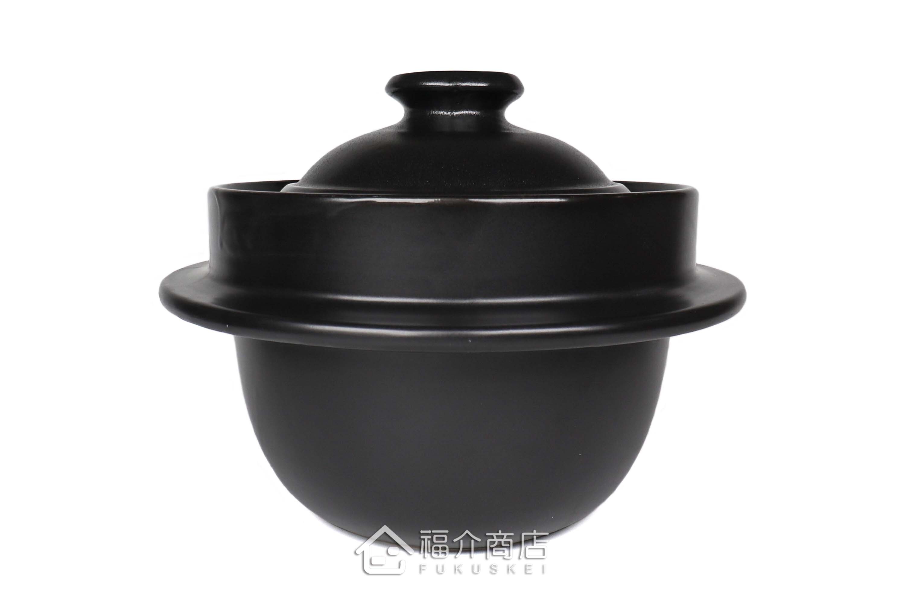 煮飯用陶瓷材質的飯鍋